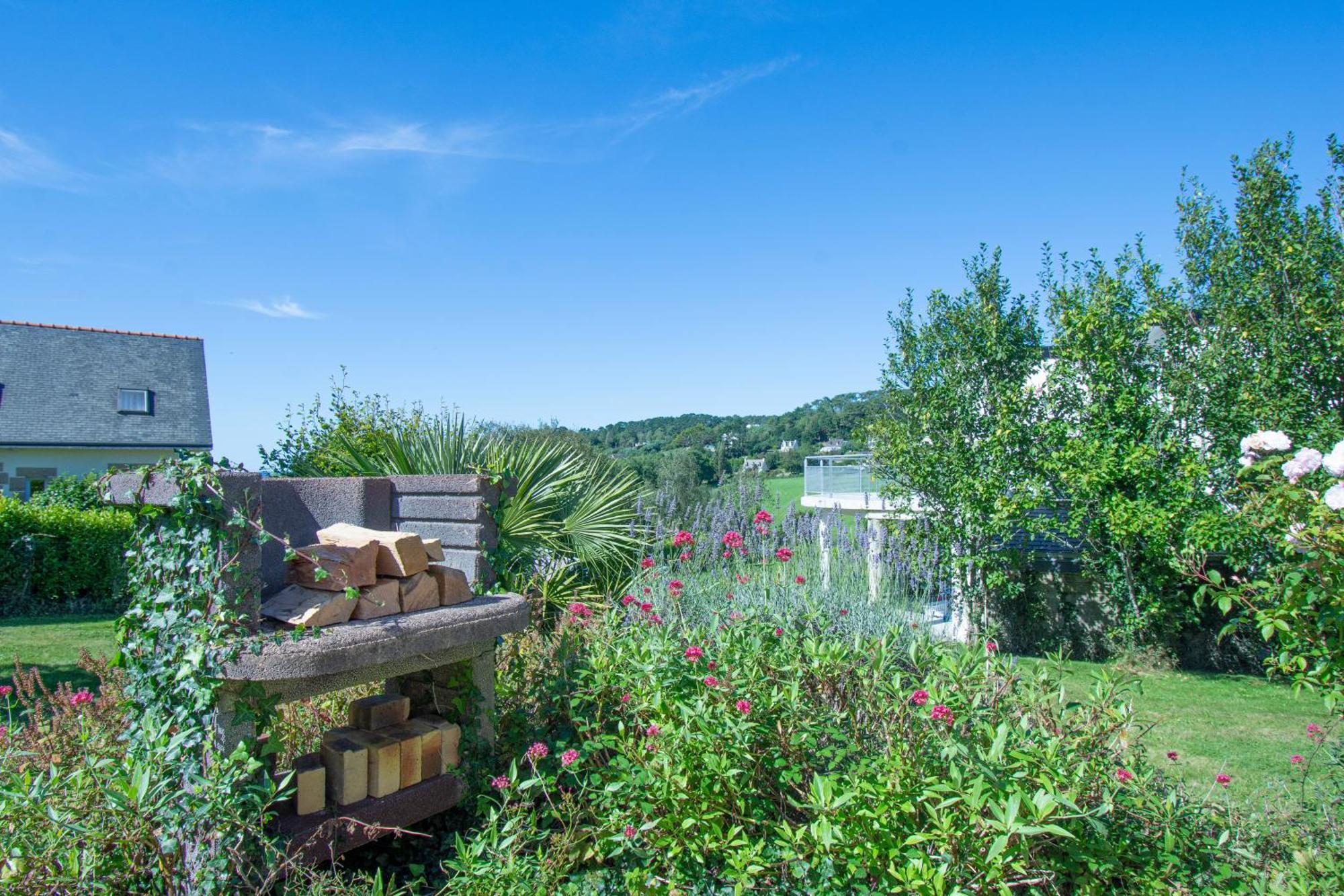 Goul Ar Roz I Terrasse Sud & Vue Mer Telgruc-sur-Mer Luaran gambar